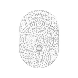 FlowerMill Grinder Plate Stainless 89mm - Pro Series (1 Stk)