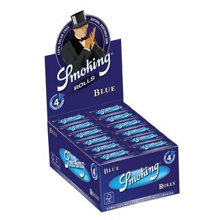 Smoking Rolls - Blue (24 x 4m)