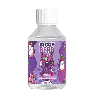 BiggyBear Liquid 0mg - Raisin Fruits du Dragon (1 x 200ml)