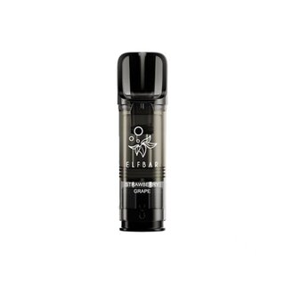 ElfBar VapePod 20mg - ELFAProV2 Strawberry Grape (2 x 2ml)