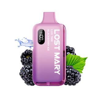 LostMary VapeKit 20mg - LUX7000 Blackberry Ice (1 Stk)