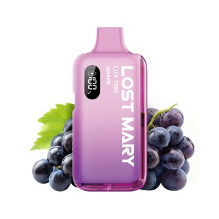 LostMary VapeKit 20mg - LUX7000 Grape (1 Stk)