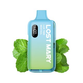 LostMary VapeKit 20mg - LUX7000 Menthol (1 Stk)