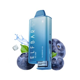 ElfBar VapeKit 20mg - NX7000 Blueberry Ice (1 Stk)