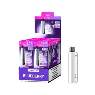 ElfBar VapeKit - ELFAMaster Silver & Blueberry (1 Stk)