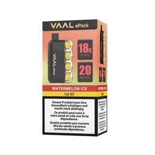 Vaal E-Pack Kit (20mg) Watermelon ICE