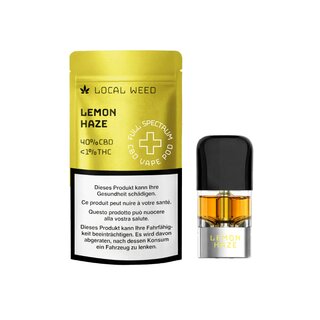 LocalWeed VapePod 40% CBD - Lemon Haze (1 Stk)