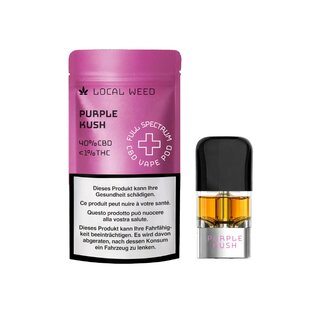 Local Weed - Purple Kush Pod (40% CBD)