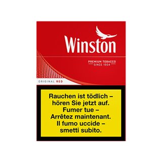 Winston Original Red - Extra Big Zigaretten Box (8 x 30...