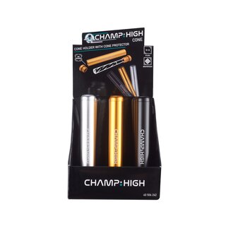 ChampHigh ConeHolder - Aluminium Display (1 x 12Stk)