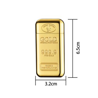 Champ Feuerzeug Jetflame Blue - Goldbar (1 x 12Stk)
