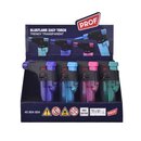 Prof Feuerzeug Jetflame Blue - Easy Torch Trendy (1 x 12Stk)