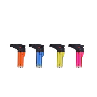 Prof Feuerzeug Jetflame Blue - Easy Torch mit Flaschen�ffner (1 x 12Stk)