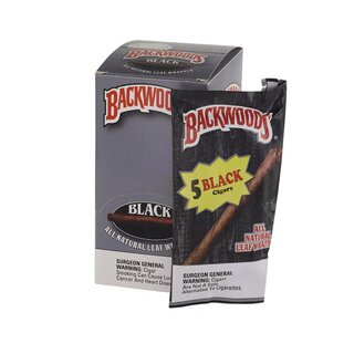 Backwoods Black (5 Zigarren)