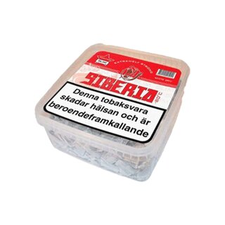 Siberia Snus X-Strong WhiteDry Slim - 80degree Rot (1 x 500g)