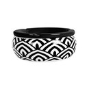 Windaschenbecher Keramik 20cm - Modern Design Black (1 Stk)