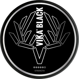 VIKA Snus Regular White Dry - Black (1x 13g)