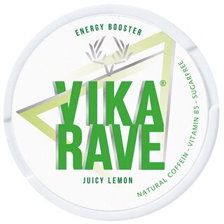 VIKA Rave Snus 50mg - Juicy Lemon (1x 12g)