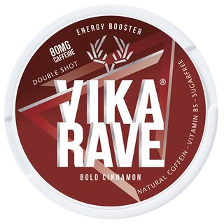 VIKA Rave Snus 80mg - Bold Cinnamon (1x 12g)