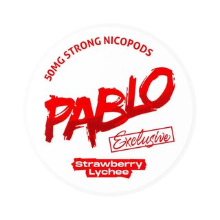 Pablo Snus - Exclusive Strawberry Lychee - 50mg/g (1 x 12g)