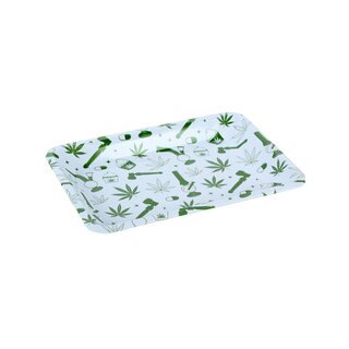 RollingTray 27.5cm x 17.5cm - Weed (1 Stk.)