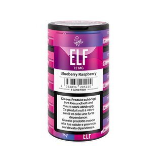 ElfBar Snus Swiss Edition 12mg - Blueberry Raspberry (1 Stk)