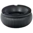 Windaschenbecher Keramik 15cm - Antik schwarz (1 Stk)