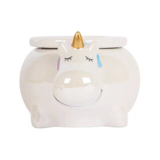Windaschenbecher Keramik 10cm - Einhorn (1 Stk)