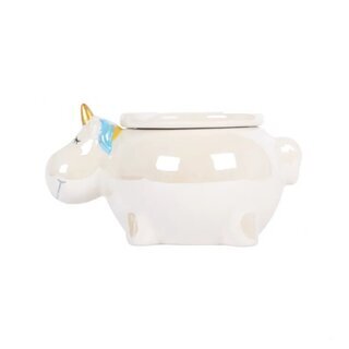 Windaschenbecher Keramik 10cm - Einhorn (1 Stk)