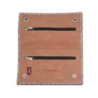 Angelo TabakTasche - Stoff rosa (1 Stk)