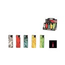 Matteo Feuerzeug Jetflame Red - Metallh�lle Farbverl�ufe...