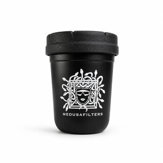 MedusaFilters RE:STASH Jar - Black 8oz (1 Stk)
