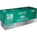 NP1812 Korona Zig. H�lsen Slim Menthol (250 Stk.)