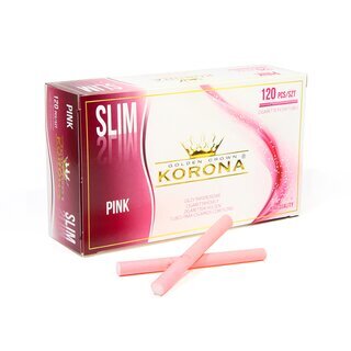 NP1812 Korona Zig. H�lsen Slim Pink (120 Stk.)