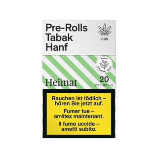 Heimat Zigaretten Box - Tabak & Hanf (1 x 10Stk)