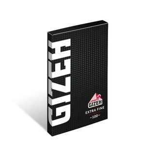 GIZEH DoubleWindow ExtraFine - Black (20 x 100Stk)
