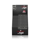 GIZEH KingSize Slim +Tips - Black (26 x 34Stk)