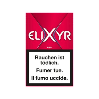Elixyr Zigaretten Box - Red Intense (1 x 10Stk)