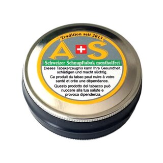 A+S - CH Schnupf mentholfrei (12 x 10g)