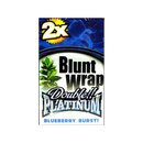 BluntWrap Platinum Double - Blueberry Burst (25 x 2Stk)