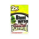 BluntWrap Platinum Double - Strawberry Kiwi (25 x 2Stk)