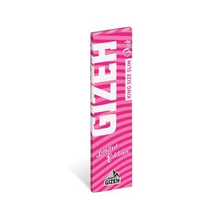 GIZEH KingSize Slim - Pink (50 x 34Stk)