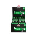 GIZEH ActiveFilter 6mm - Black (10 x 34Stk)