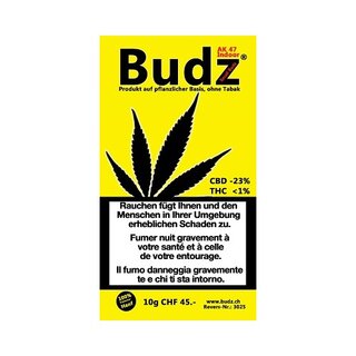 Budz - AK47 Small Buds (CHF 34.90/10g)