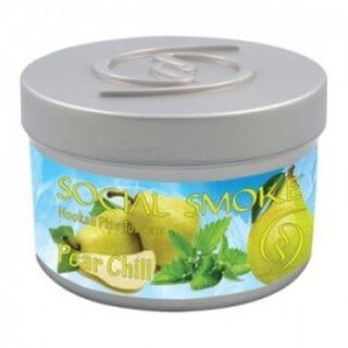 SocialSmoke ShishaTabak - Pear Chill (1 x 100g)
