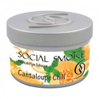 SocialSmoke ShishaTabak - Cantaloupe Chill (1 x 100g)