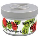 SocialSmoke ShishaTabak - Strawberry Kiwi (1 x 100g)