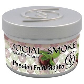 SocialSmoke ShishaTabak - Passion Fruit Mojito (1 x 100g)