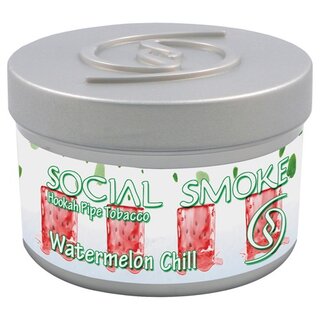 SocialSmoke ShishaTabak - Watermelon Chill (1 x 200g)