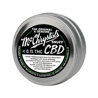 McChrystals Snuff - CBD (12 x 8.75g)